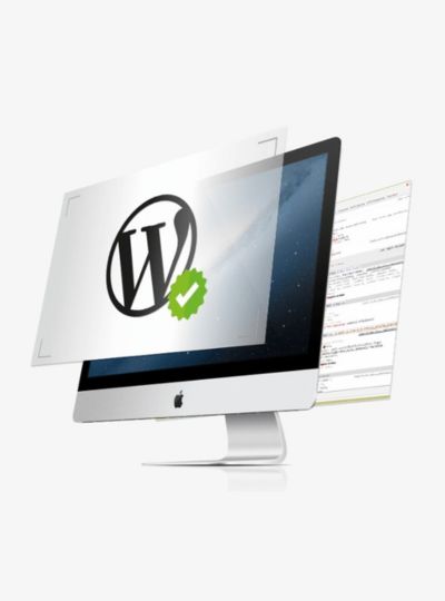A Computer image of High Level WordPress Website Design